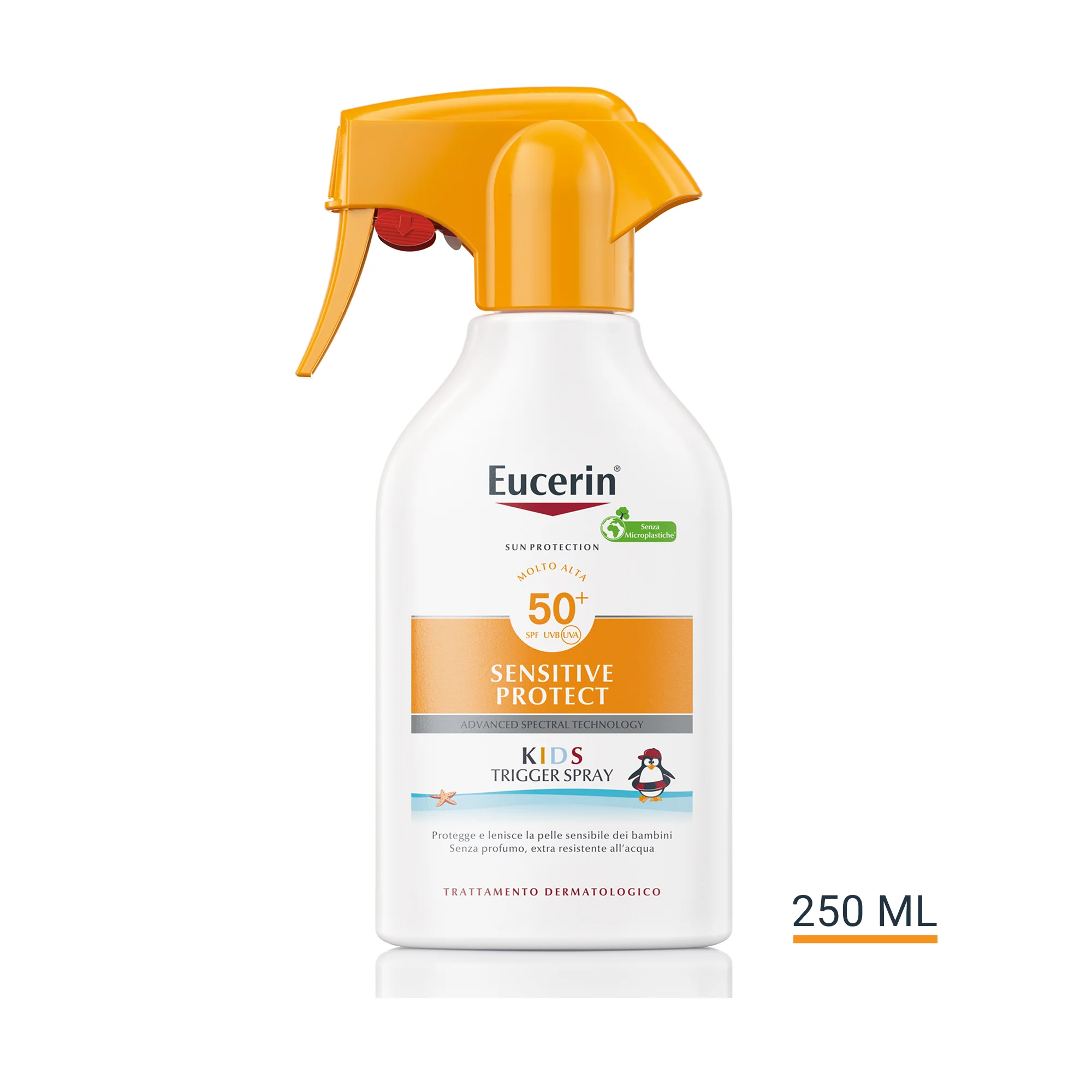 Sun Protection Sensitive Protect Kids Trigger Sun Spray SPF50+ - Crema Solare Bambini, Spray solare corpo alta prot., Prodotti per Bambini