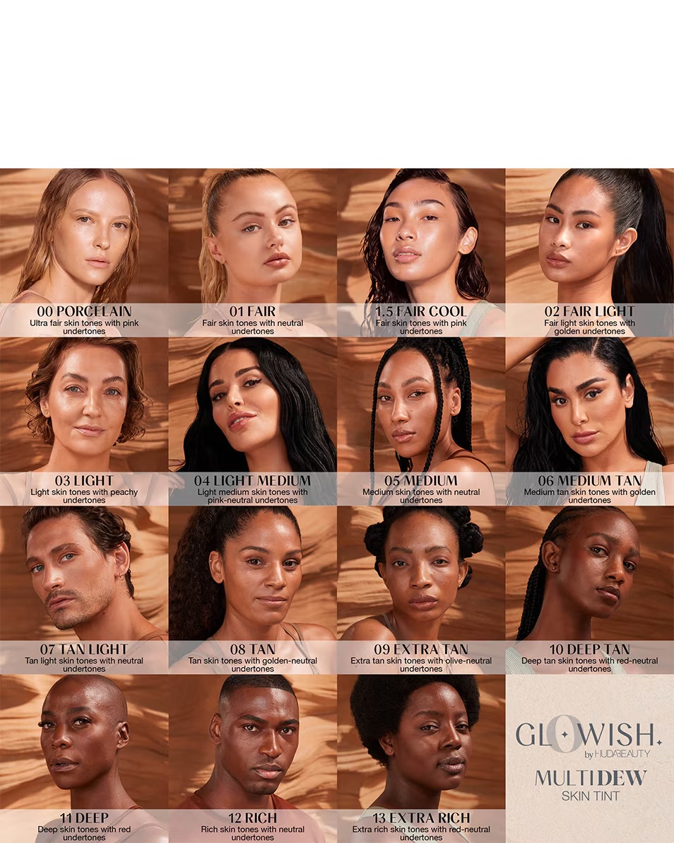 HUDA BEAUTY GLOWISH MULTI DEW SKIN TINT