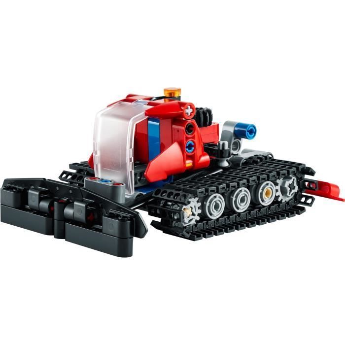 LEGO® Technic 42148 Battitore da neve, giocattolo da costruzione 2 in 1 con motoslitta, veicolo modello