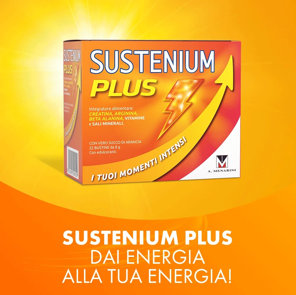 SUSTENIUM Sustenium Plus Intensieve Formule 22 zakjes voor maximale energie
