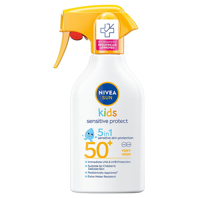 Nivea Nivea Sun SPF50 lasten aurinkosuihke 270 ml