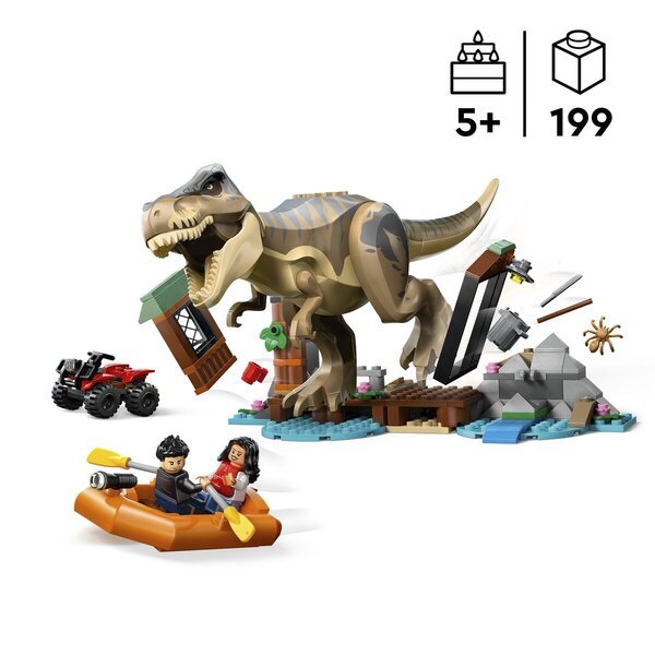 LEGO Jurský svet 76975 T. Rex a Rivierontsnapping