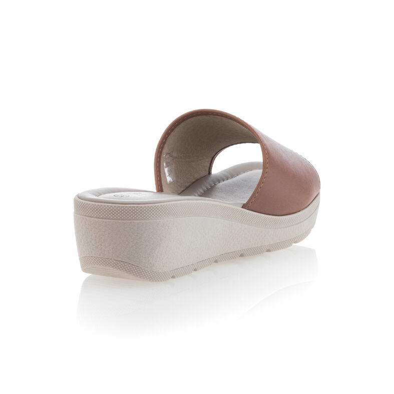 Braune Damen-Pantoletten/Clogs