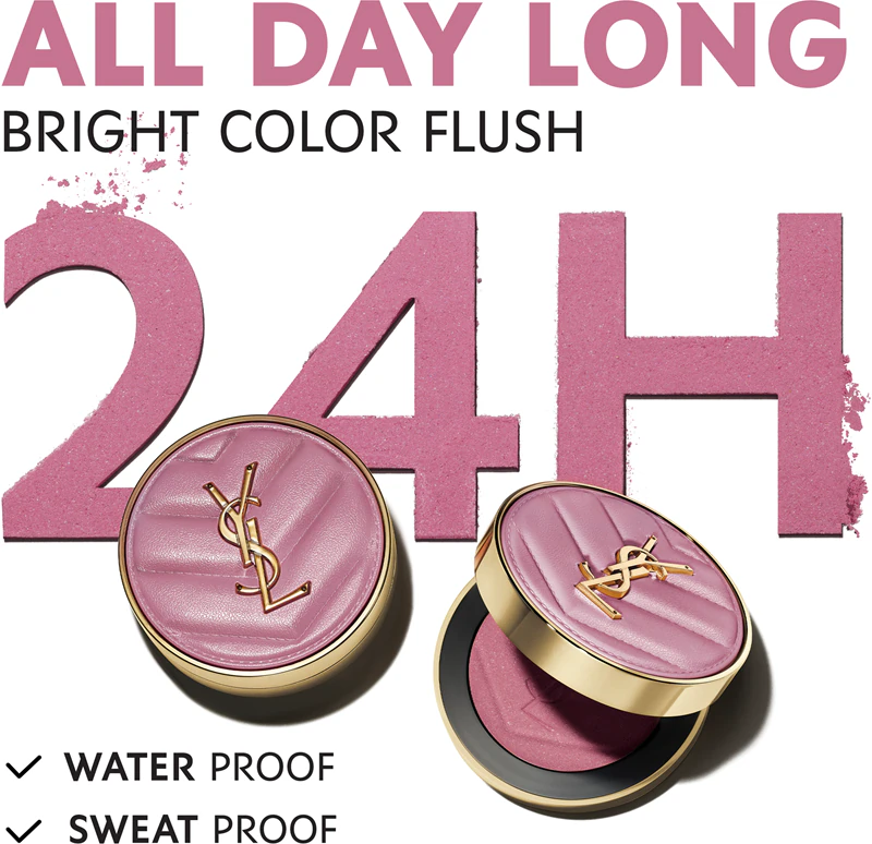 Yves Saint Laurent Make Me Blush Blush Intenso e Desfocado