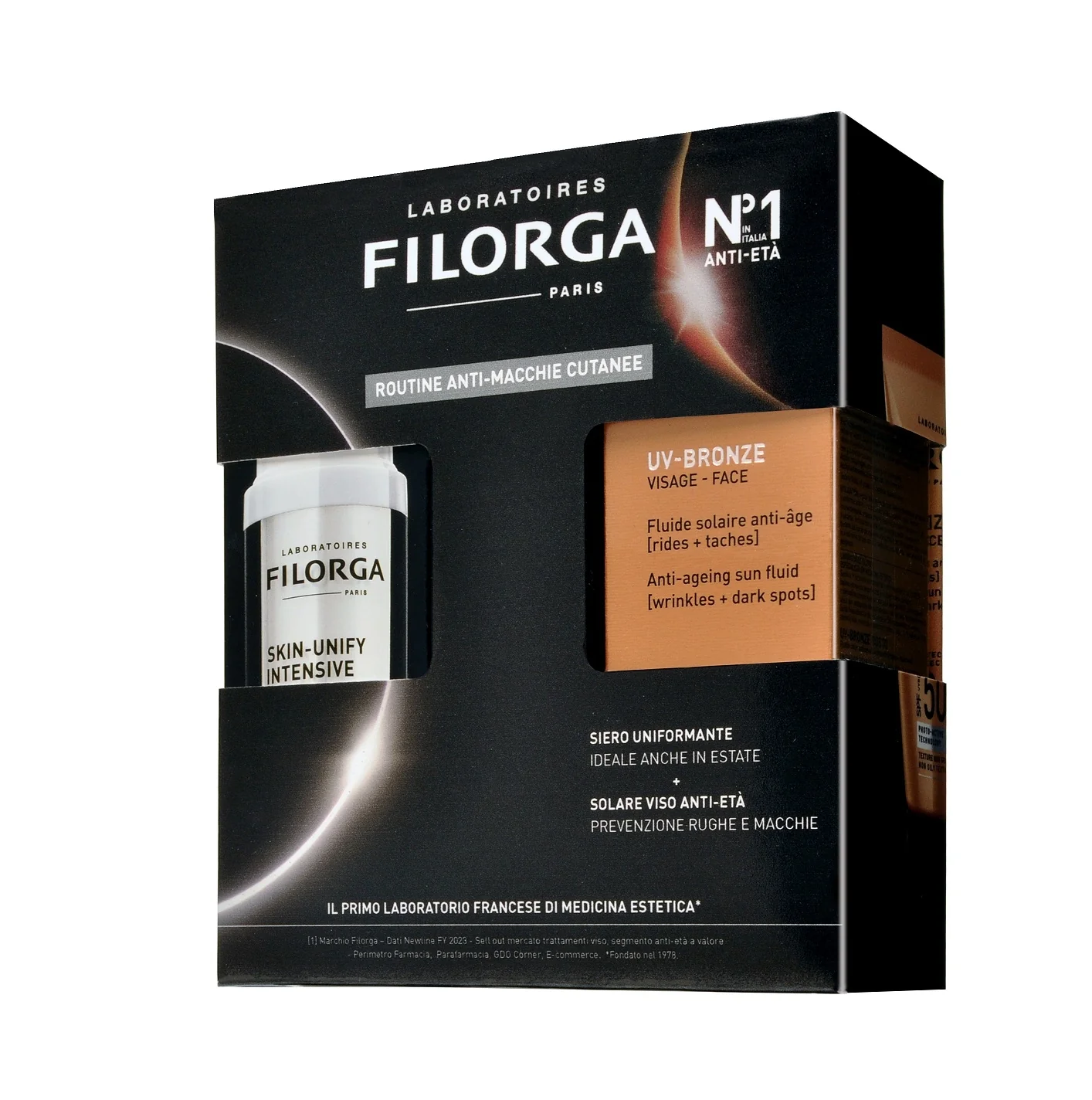 Suncare Cofanetto Skin-Unify Intensive + UV Bronze Face SPF50+ - Cofanetto Solare, Coffret Solare, Cofanetto Antimacchie