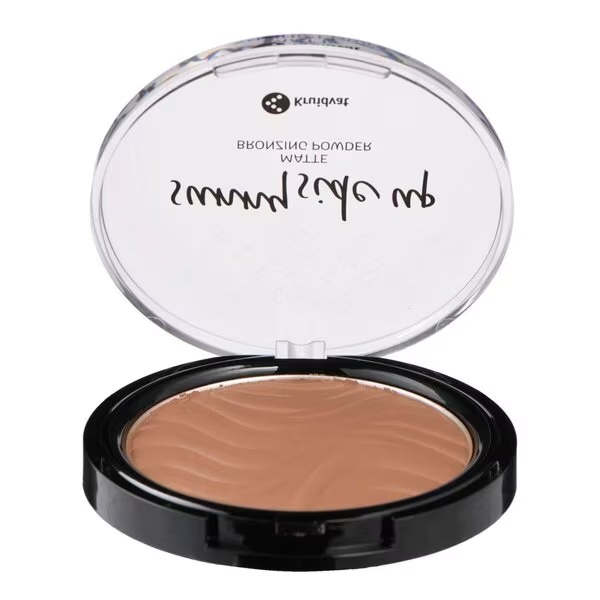 Kruidvat Sunny Side Up 040 Dark Tan matte bronzer puder<br>10g