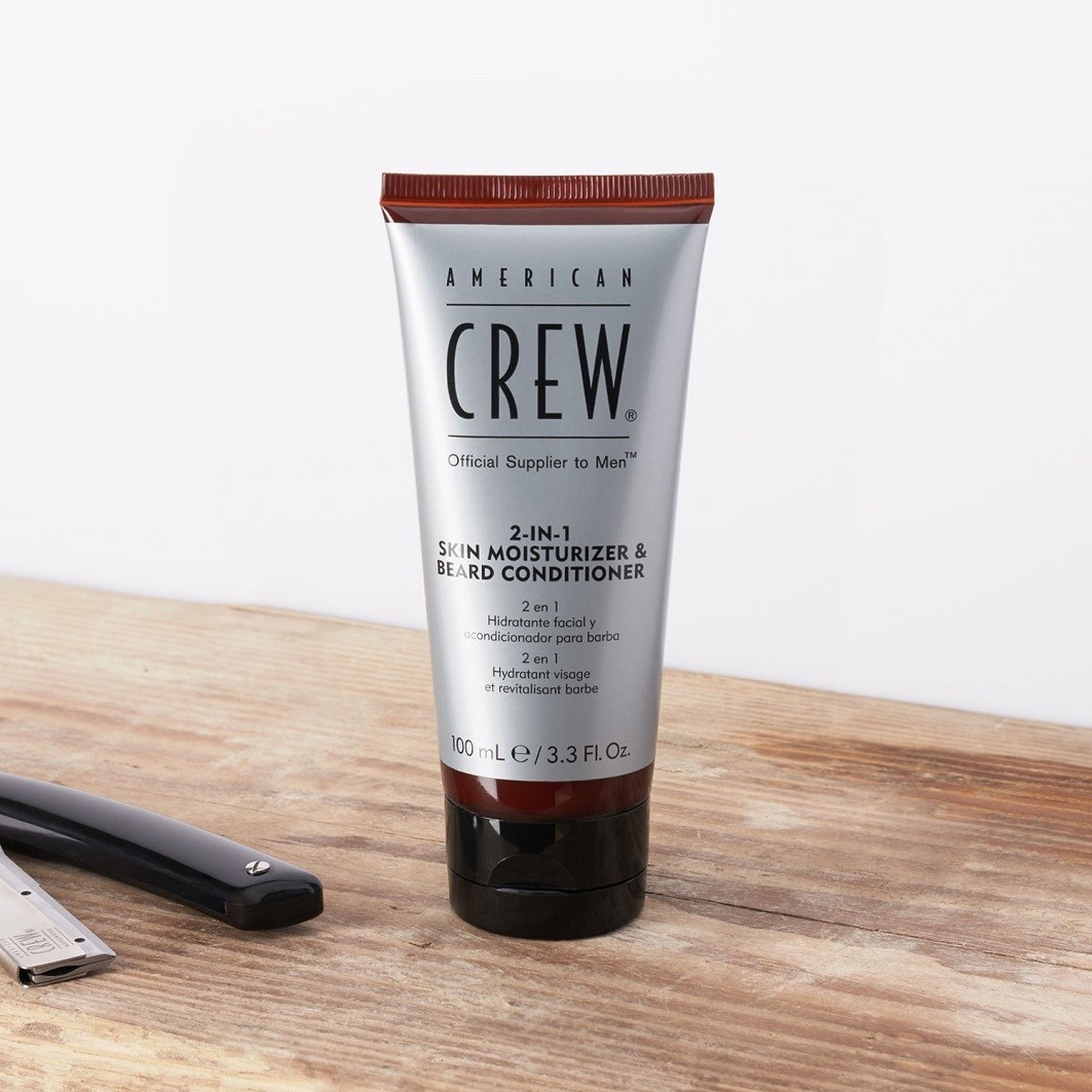 American Crew Beard Care 2-u-1 njega kože i balzam za bradu - 100 ml
