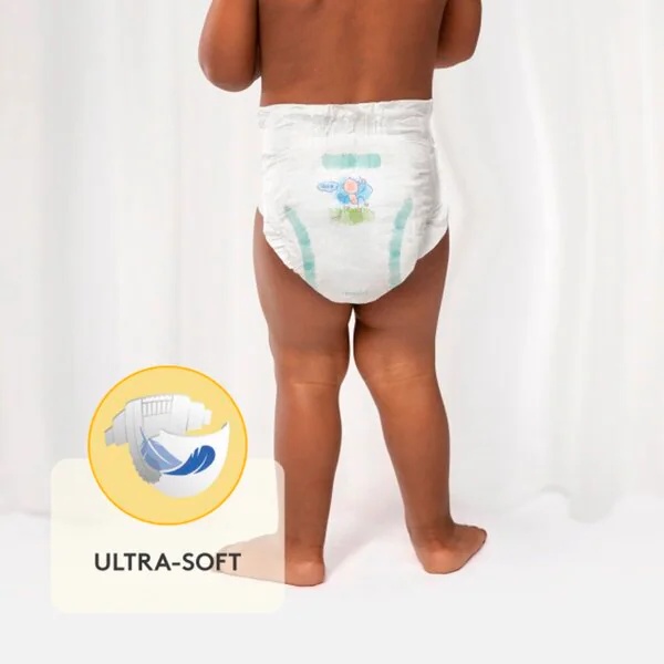 Kruidvat Junior Plus Size 5+ pelene u kutiji, veličina 5+ (14-18 kg), 204 komada