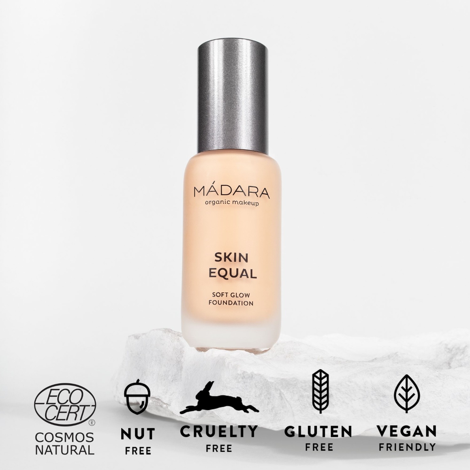 MÁDARA Fond De Teint Éclat SPF15