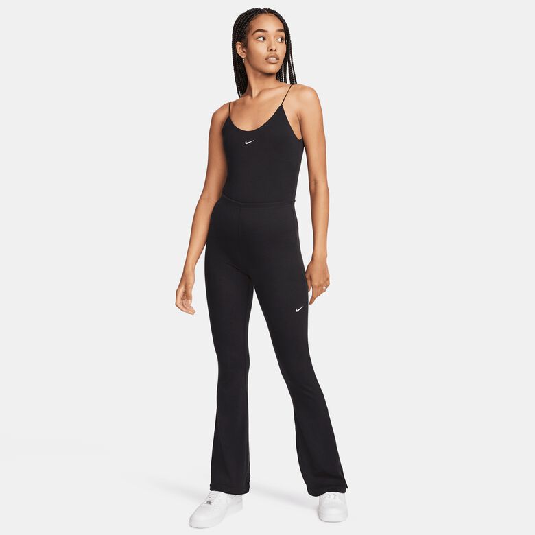 Sportswear Chill Knits Mini-Ribbed Mid-Rise Flared Leggings