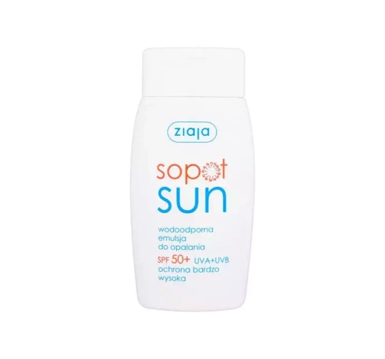 ZIAJA SOPOT SUN EMULSJA DO OPALANIA SPF50 125 ML