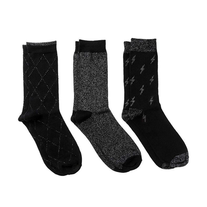Chaussettes et collants Femme Gris