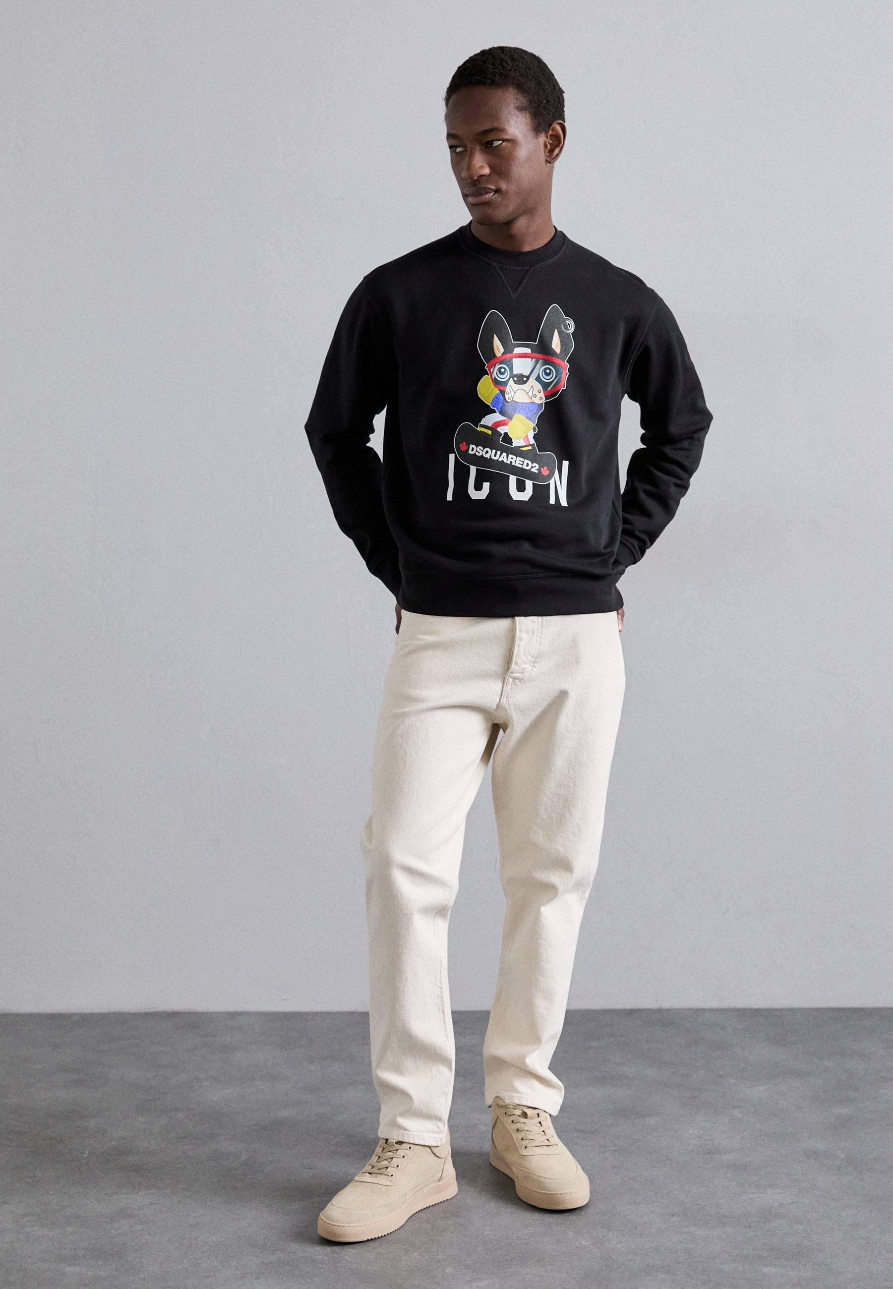 Sweat-shirt DSQUARED2 ICON - noir