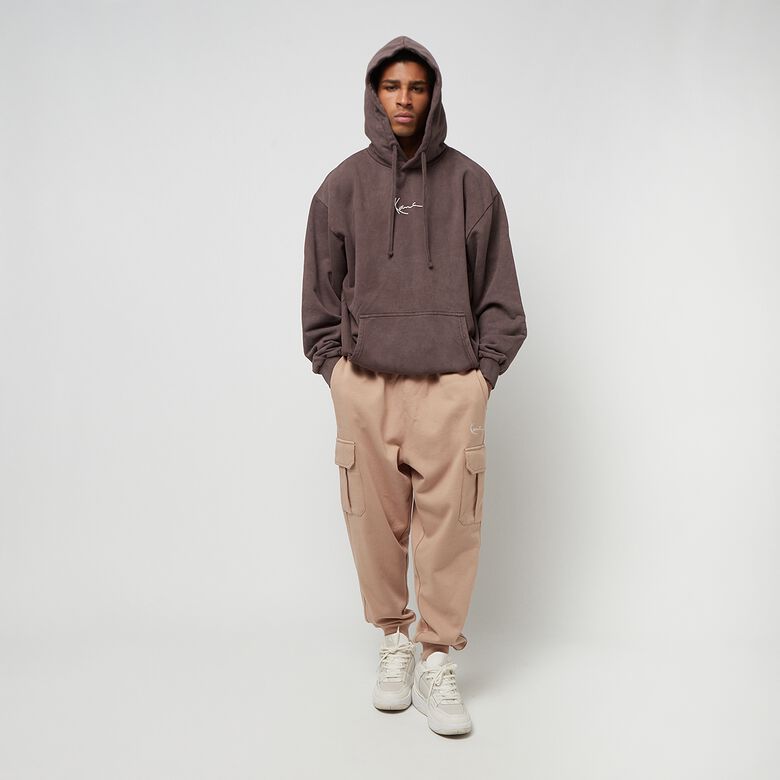 Small Signature OS Washed Heavy Sweat Landscape Hoodie
