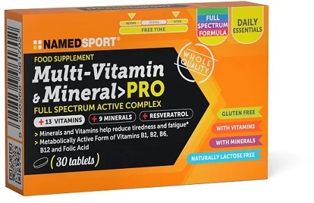 NAMED SPORT M/Vit Min Pro Compr 30
