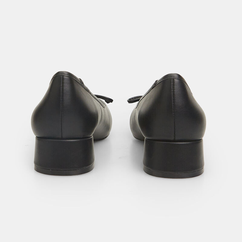 Baleriny damskie na obcasie 3,5 cm
