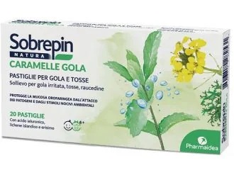 SOBREPIN Caramelos de menta Sobrepin Natura Gola para el dolor de garganta
