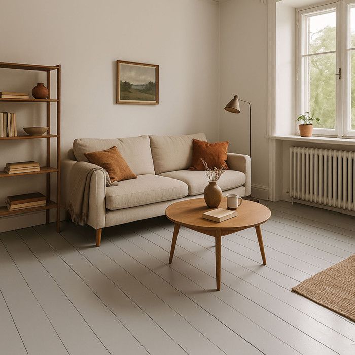 Wood parquet paint, painted, laminate, varnished: ARCADÉCO PARQUET - 4 kg Telegris 4 - RAL 7047
