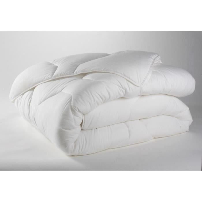 Edredón de peso medio - 350 g/m² - 220 x 240 cm - Acolchado de rombos