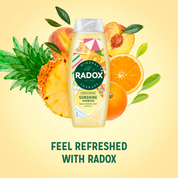 Sprchový gel Radox Special Edition Sunshine Showers 450 ml