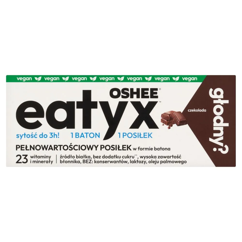 Eatyx Posiłek vegan w formie batona, czekolada