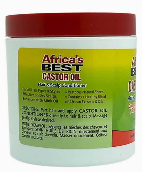 Afrika's beste conditioner voor haar en hoofdhuid met ricinusolie