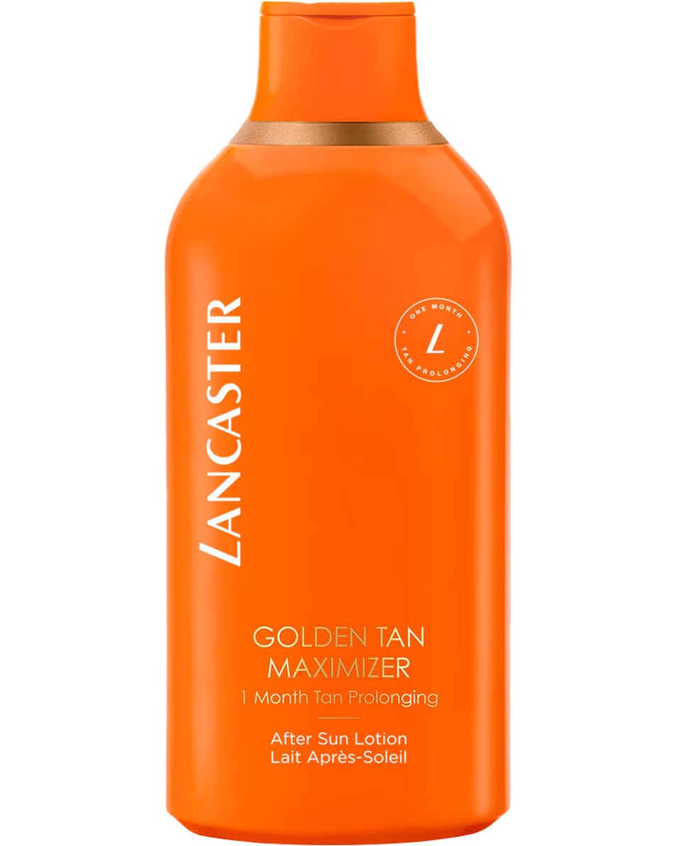 LANCASTER ZELTA IEDEGUMA MAXIMIZER LOSJONS PĒC SAULES LIETOŠANAS