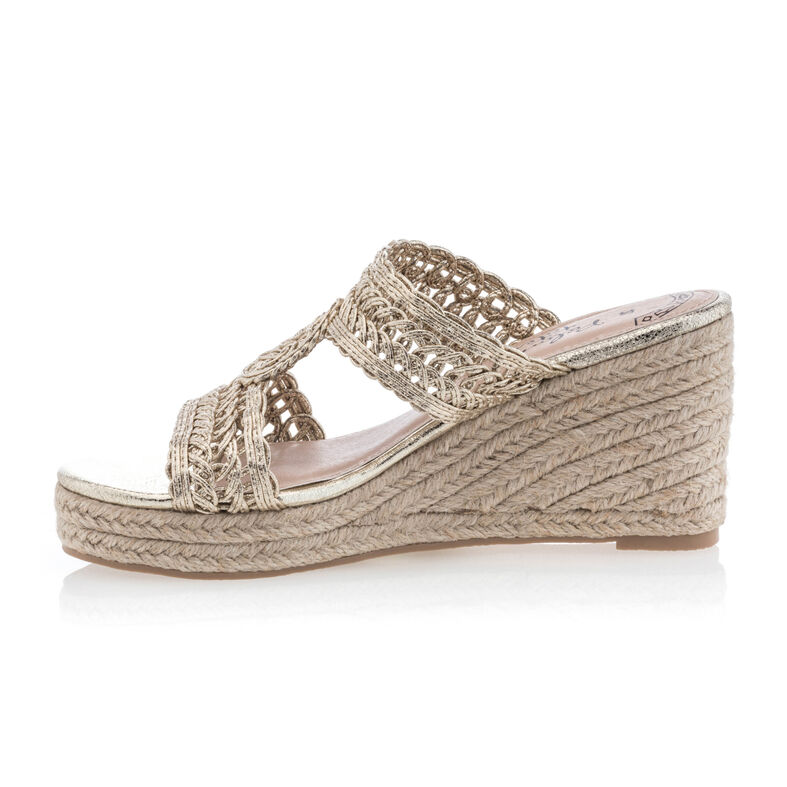 Gule espadriller/rebsåler til kvinder