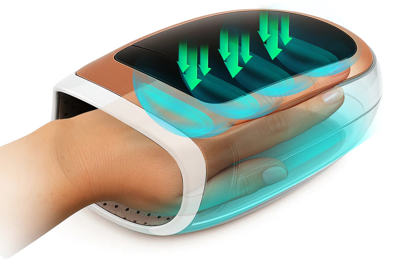 Aparelho de massagem manual Medivon Hand Lux