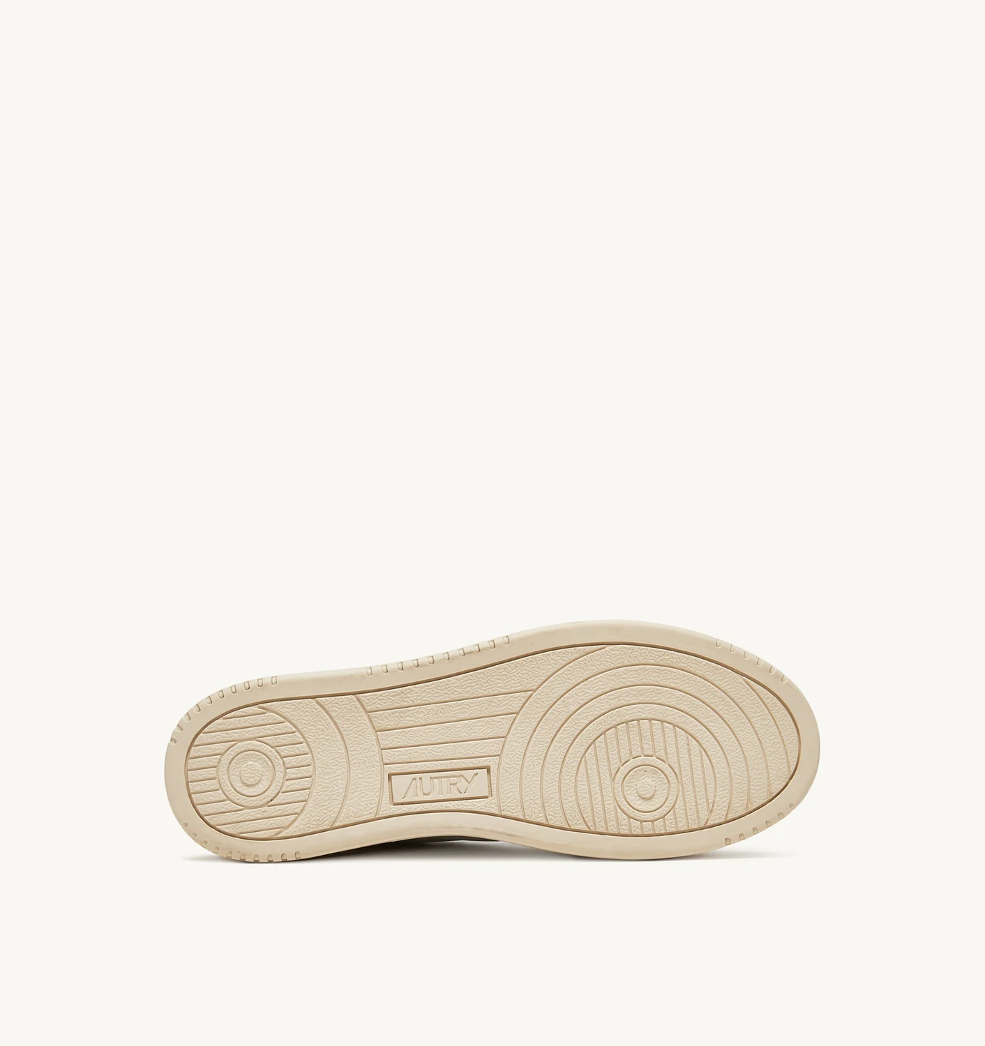 Adidași joși Medalist din piele de capră și material textil alb-ivoriu