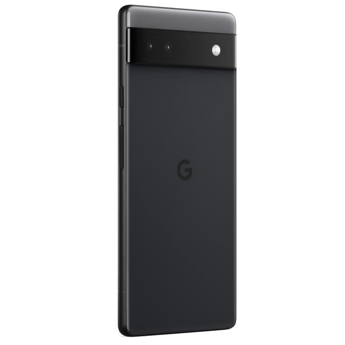 Smartphone Google Pixel 6a 5G - Carbón - 128 GB - Cámara de 12 MP - Resistente al agua y al polvo