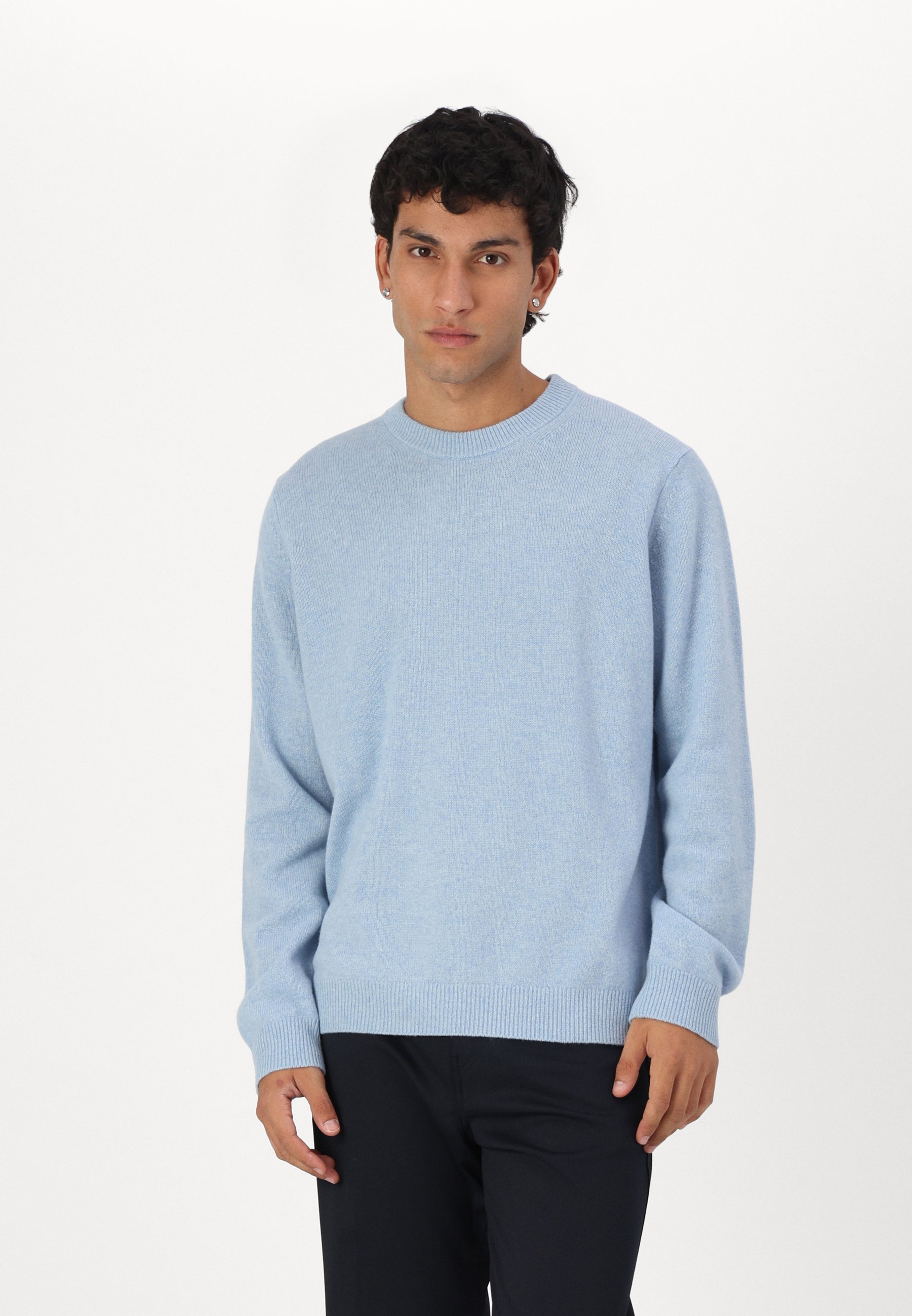 Samsøe Samsøe ISAK SWEATER - Trui - blauw