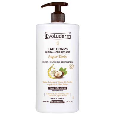 Evoluderm Argan Divin ravitseva vartalomaito 1000 ml 1000 ml
