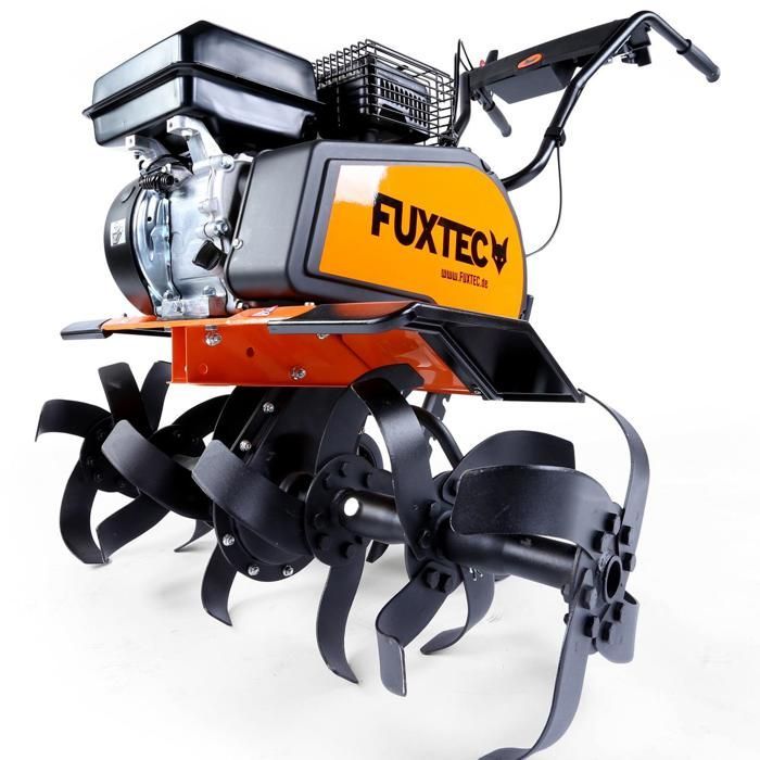 Motocultor de gasolina FUXTEC FX-AF1212 - 212 cc, 85 cm de ancho de trabajo