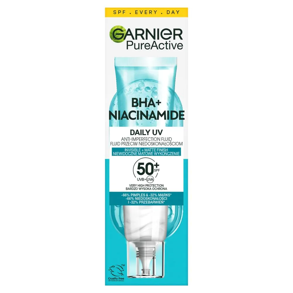 Garnier Skin Naturals BHA + Niacynamid Fluid na dzień 40ml