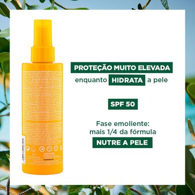 Klorane Tamanu BIO og Monoi Sublime solkremspray SPF50 solkremspray for kroppen 200 ml