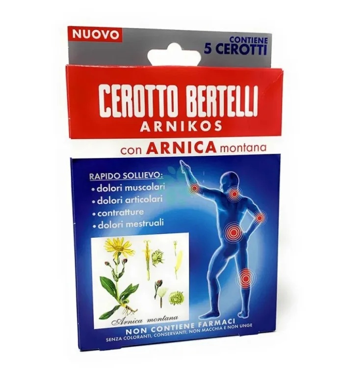 KELEMATA Bertelli Arnikos Patch 5 stuks