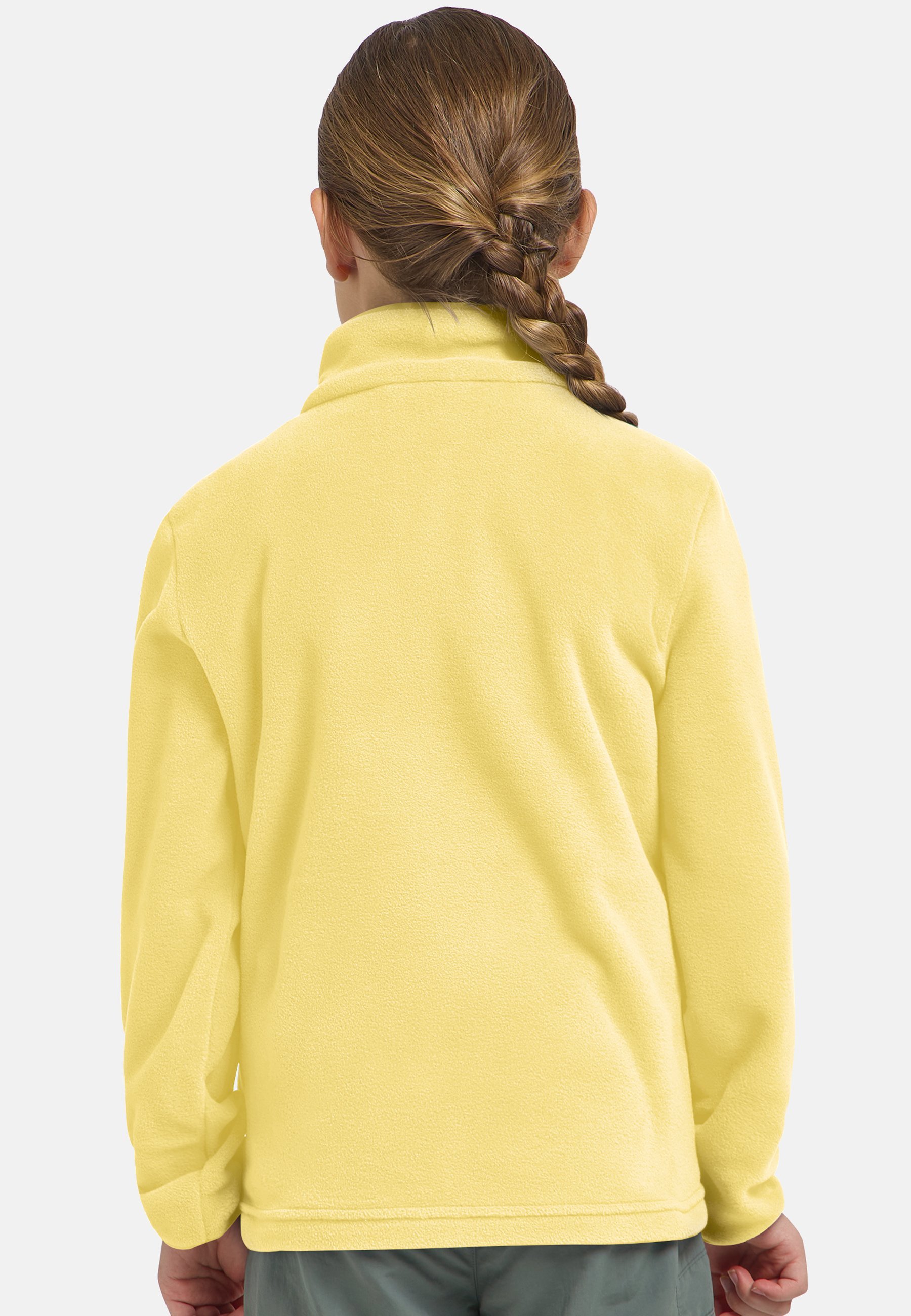 Giacca in pile Jack Wolfskin TAUNUS - Lemon Ice