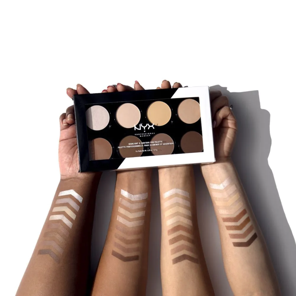 NYX Highlight & Contour Pro Palette Paleta do konturowania