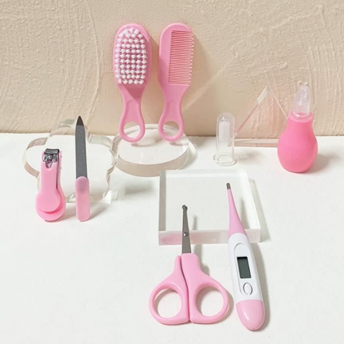 Set per la cura del bambino per la sua salute: set per la cura del bambino, tagliaunghie, set di spazzole per neonati