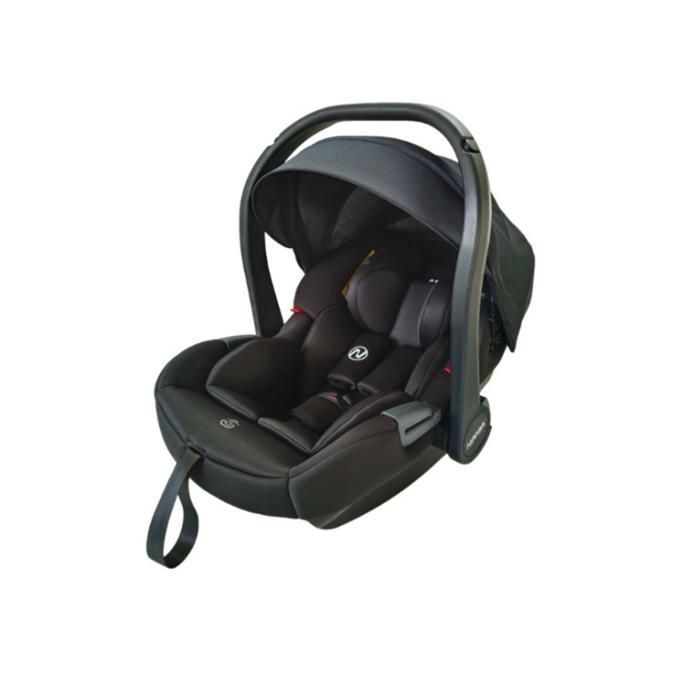 Siège auto bébé ceinturé NANIA Rimini 40-87 cm R129 i-Size –dès la naissance à 13 kg,  Appuie-tête réglable