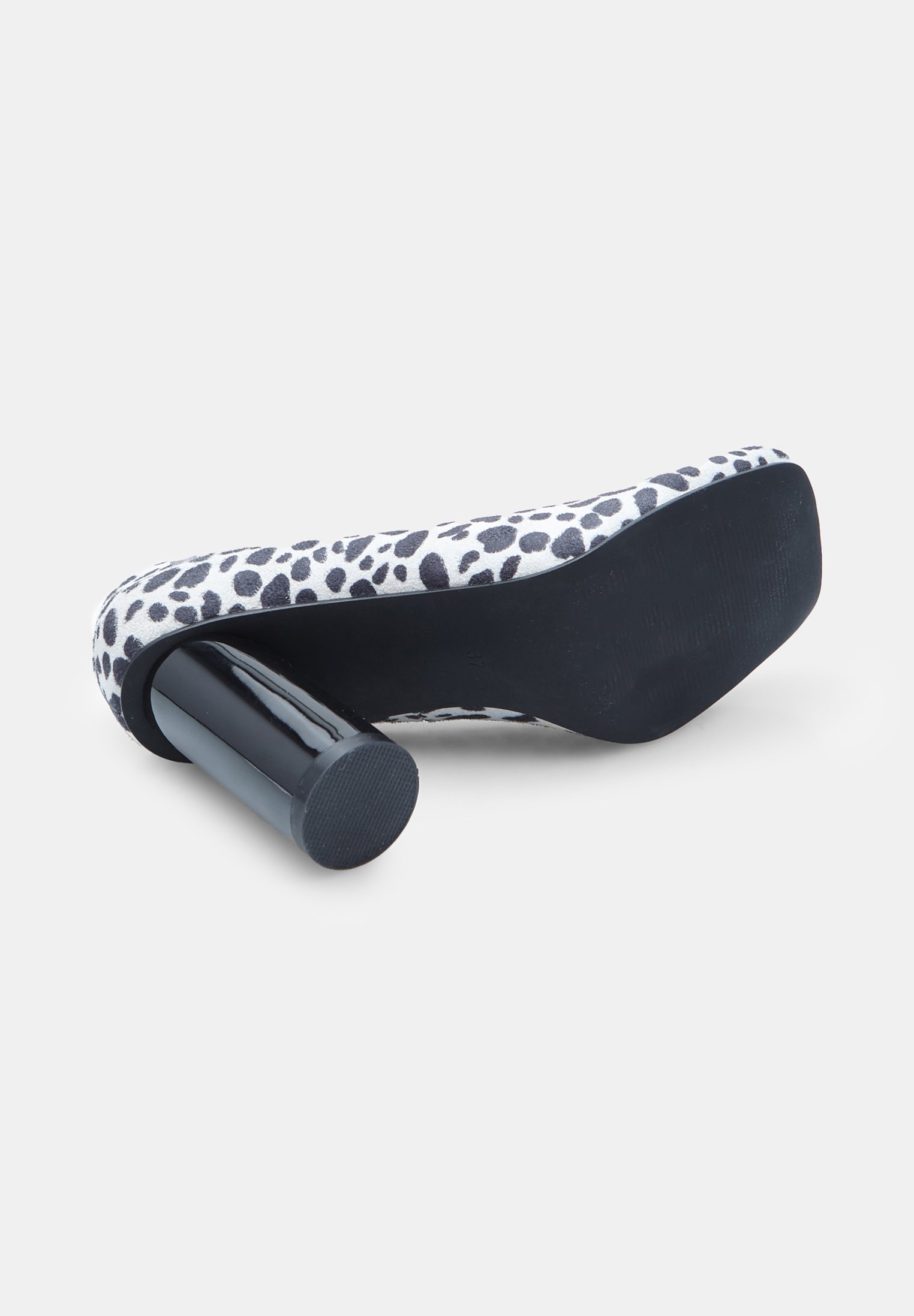 Bata DÉCOLLETÉ LABEL - Hoge hakken - wit/zwart