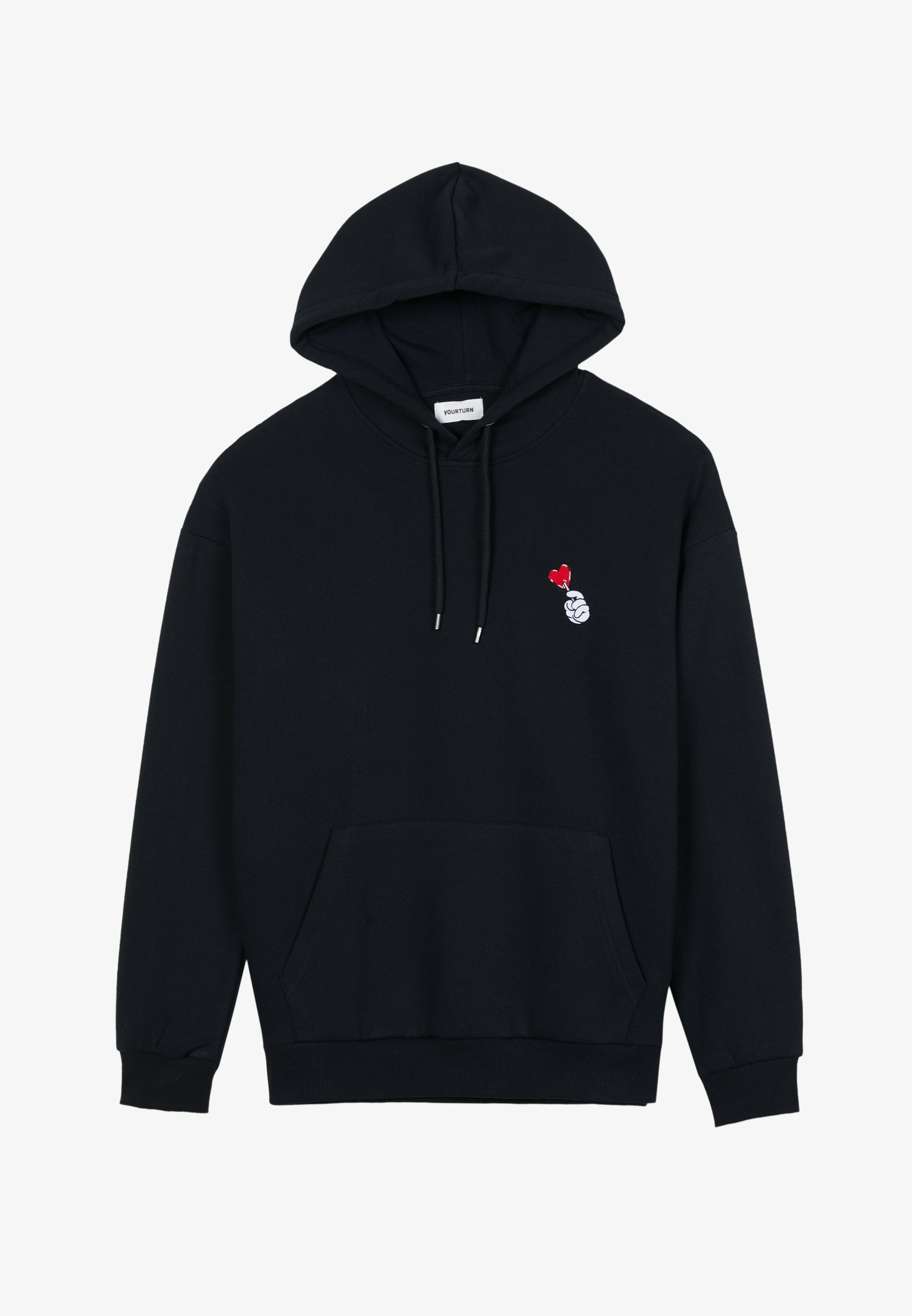 YOURTURN UNISEX - Hoodie - zwart