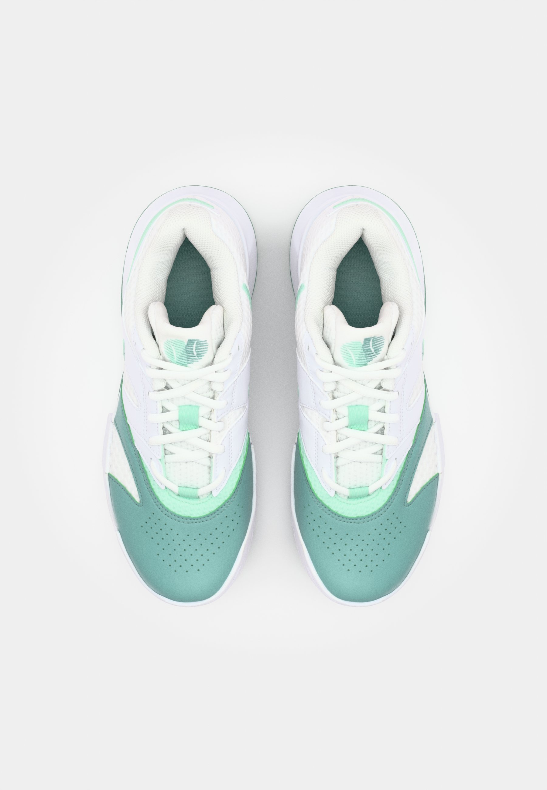 Nike Performance COURT LITE 4 - Multicourt tennisschoenen - wit/mint foam/cannon