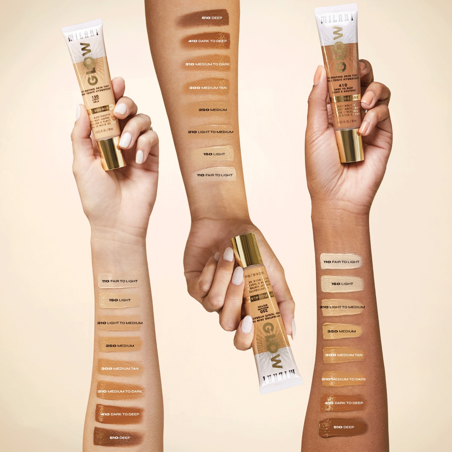 Milani Foundation Glow hidratantna nijansa za kožu - 30 ml