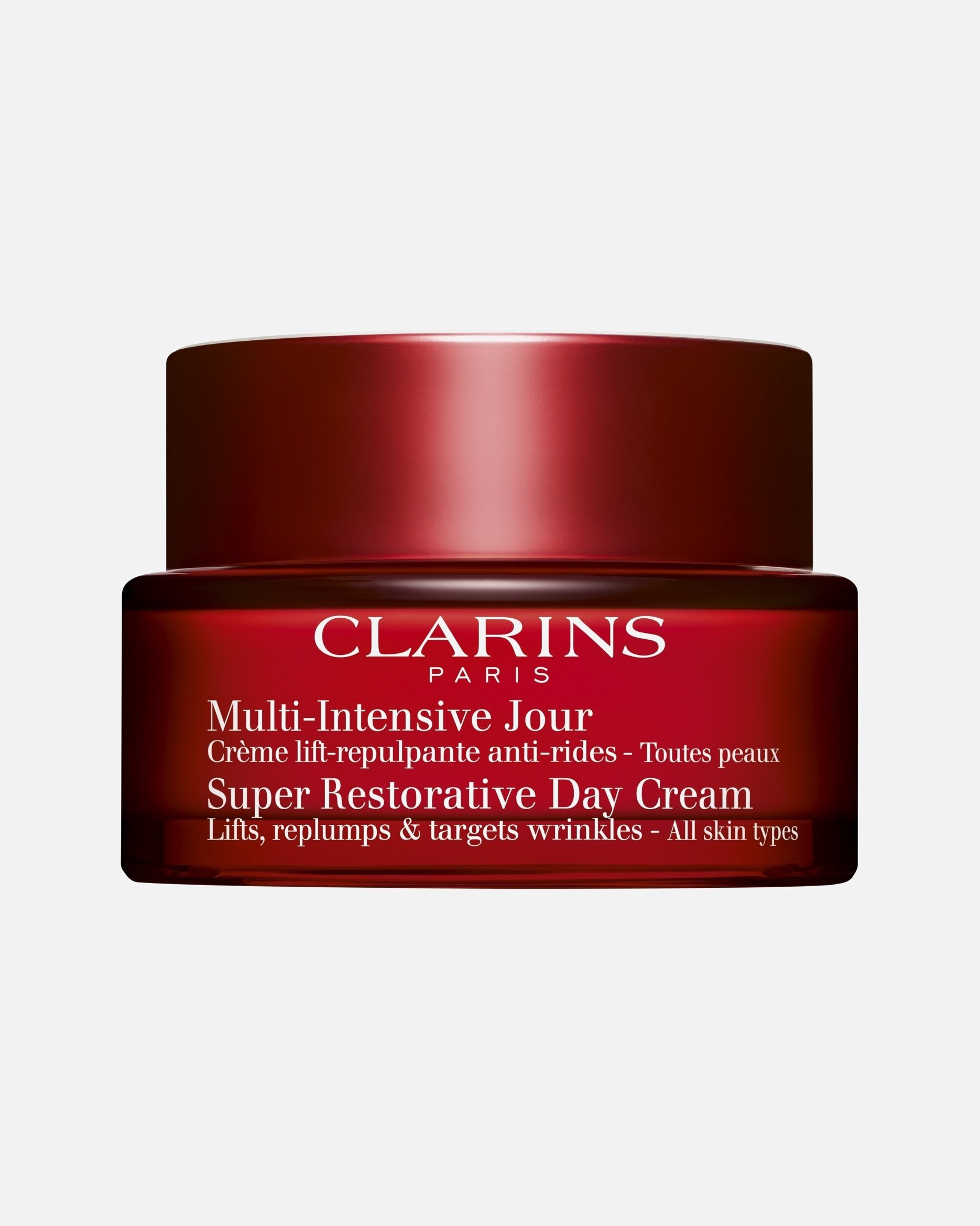 „Clarins Multi-Intensyvus“ dieninis kremas 50+ – visiems odos tipams – 50 ml