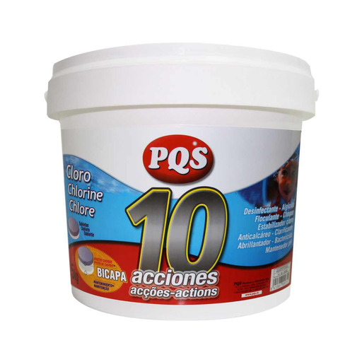 Mugar Pqs Chlor 10 Aktionen Doppelschicht B. 5 kg