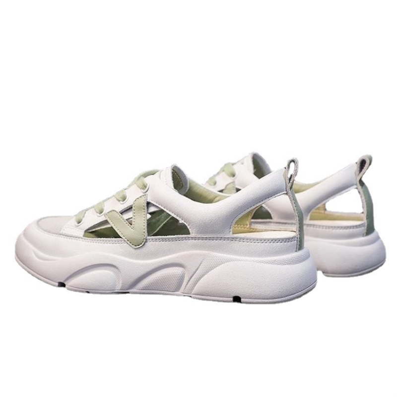 sandálias femininas, sapatos de verão, vazadas, respiráveis, estilo 
