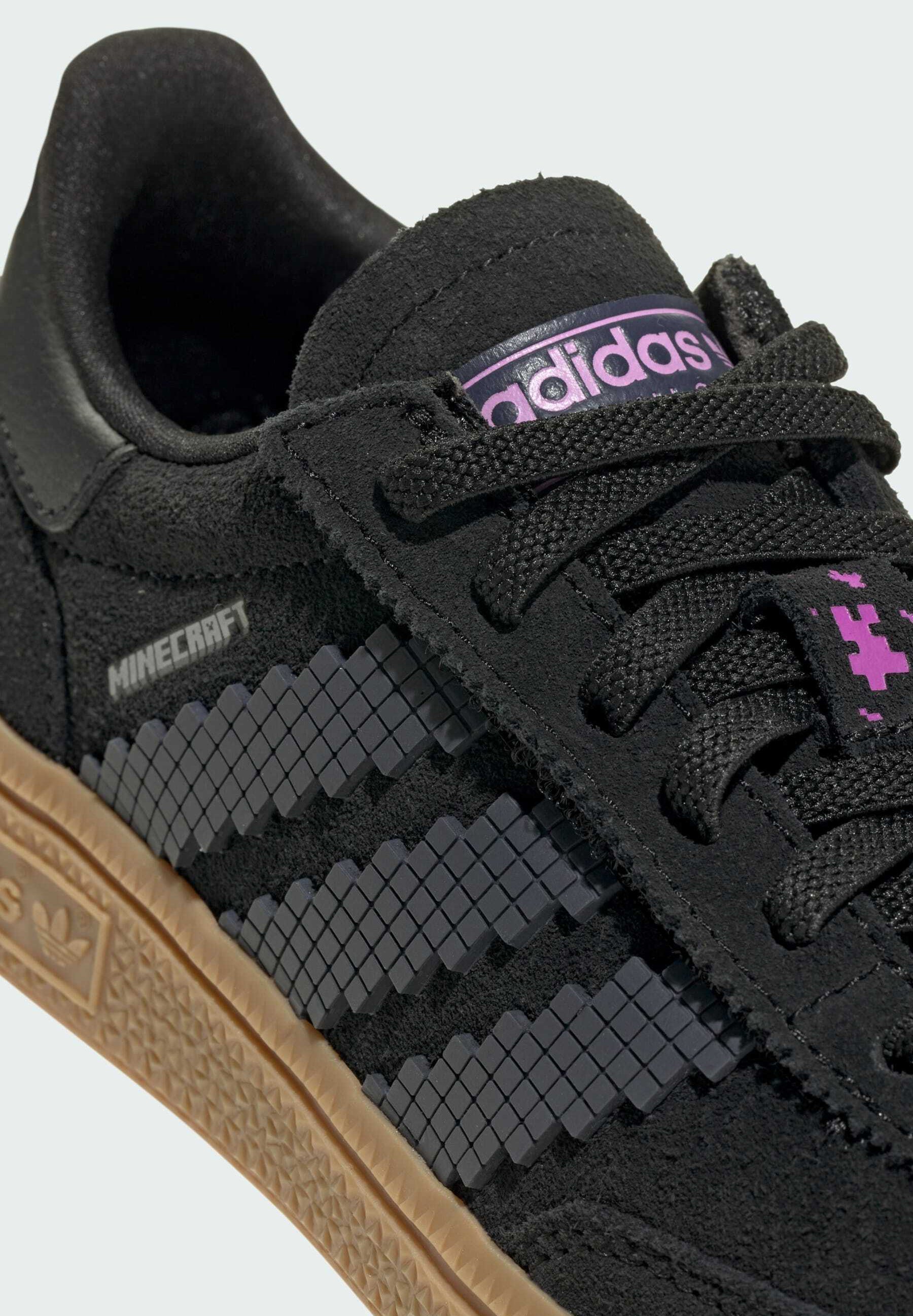 adidas Originals SPEZIAL COMFORT CLOSURE ELASTIC LACE S MINECRAFT - Sneakers - core black grey gum