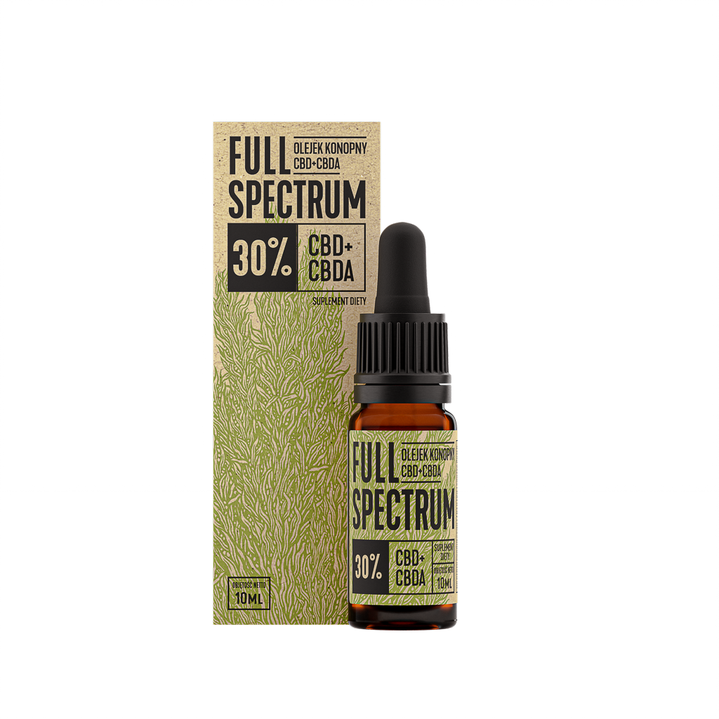 CBD à spectre complet + CBDa 30 %